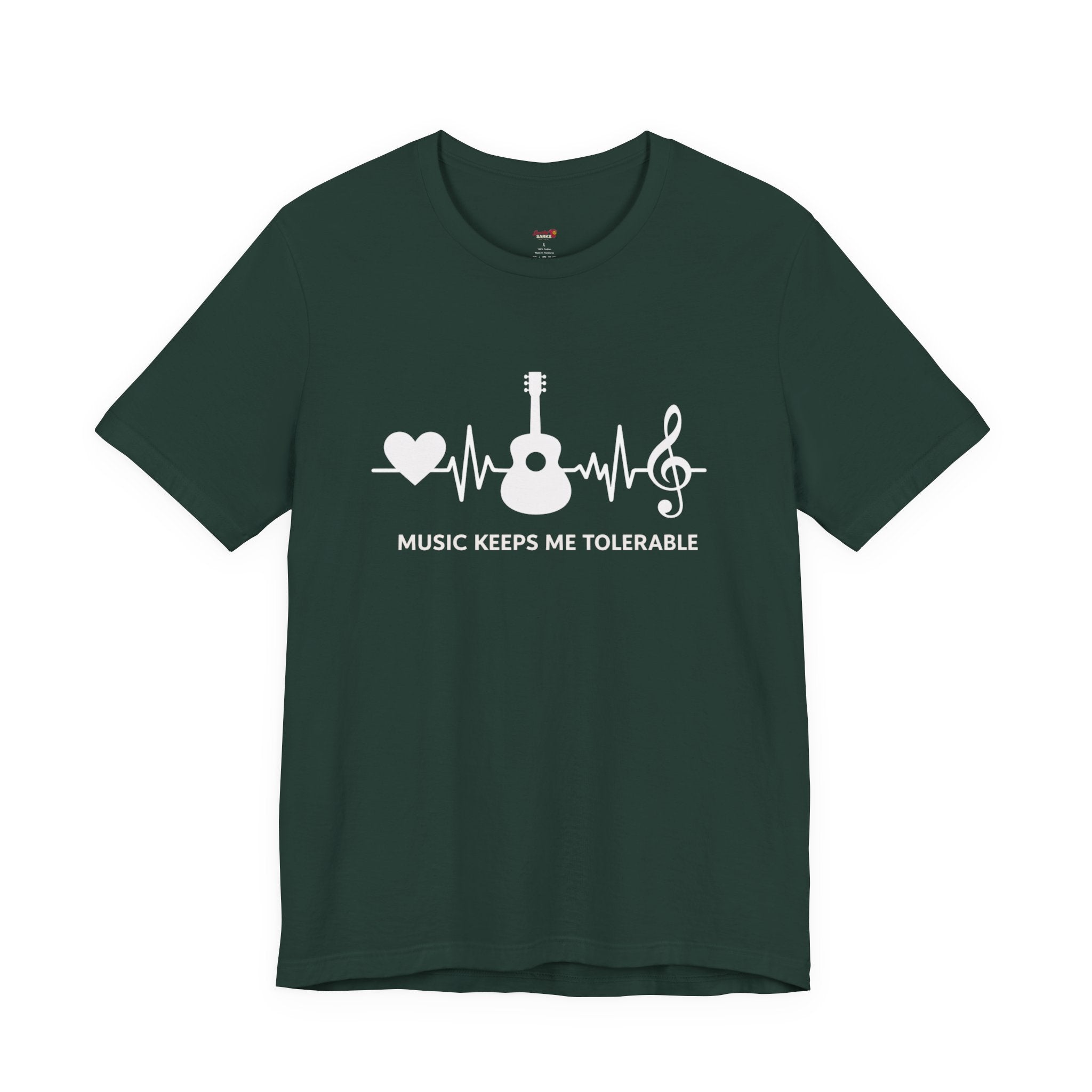 Music Makes Me Tolerable T-Shirt