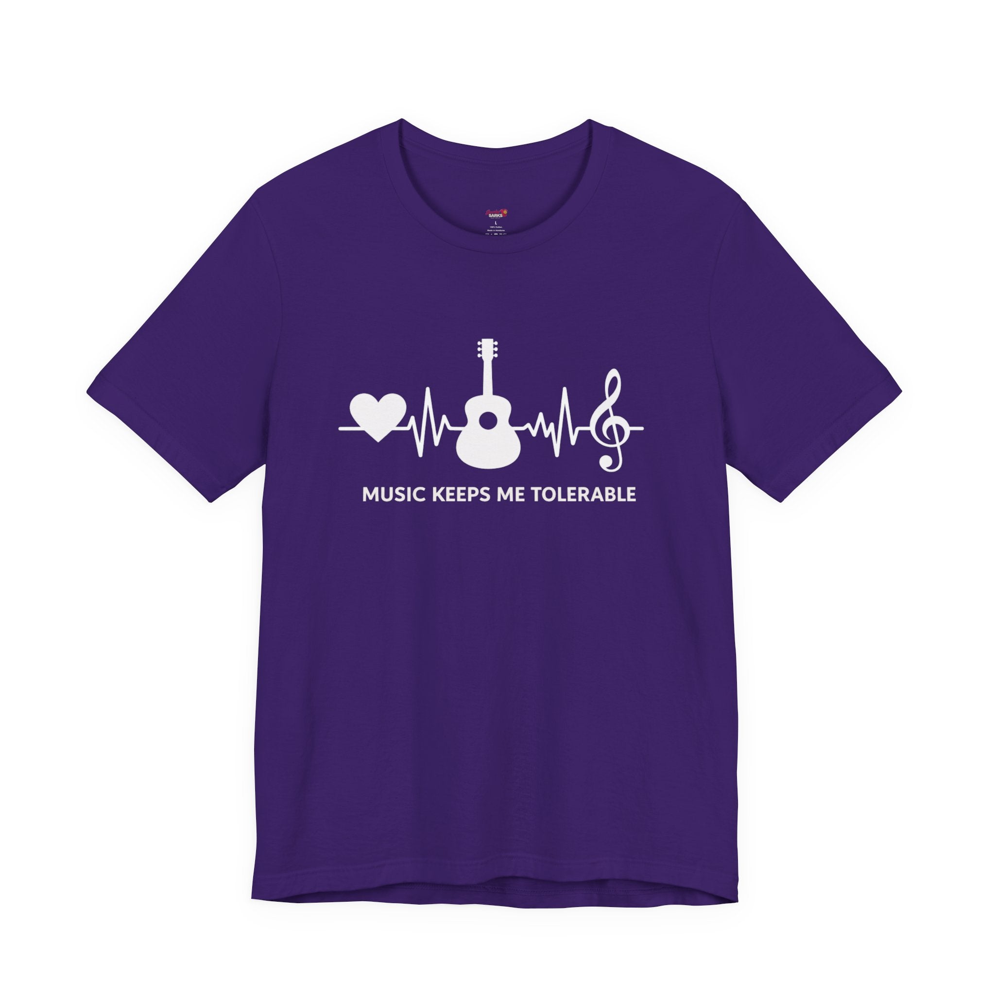 Music Makes Me Tolerable T-Shirt