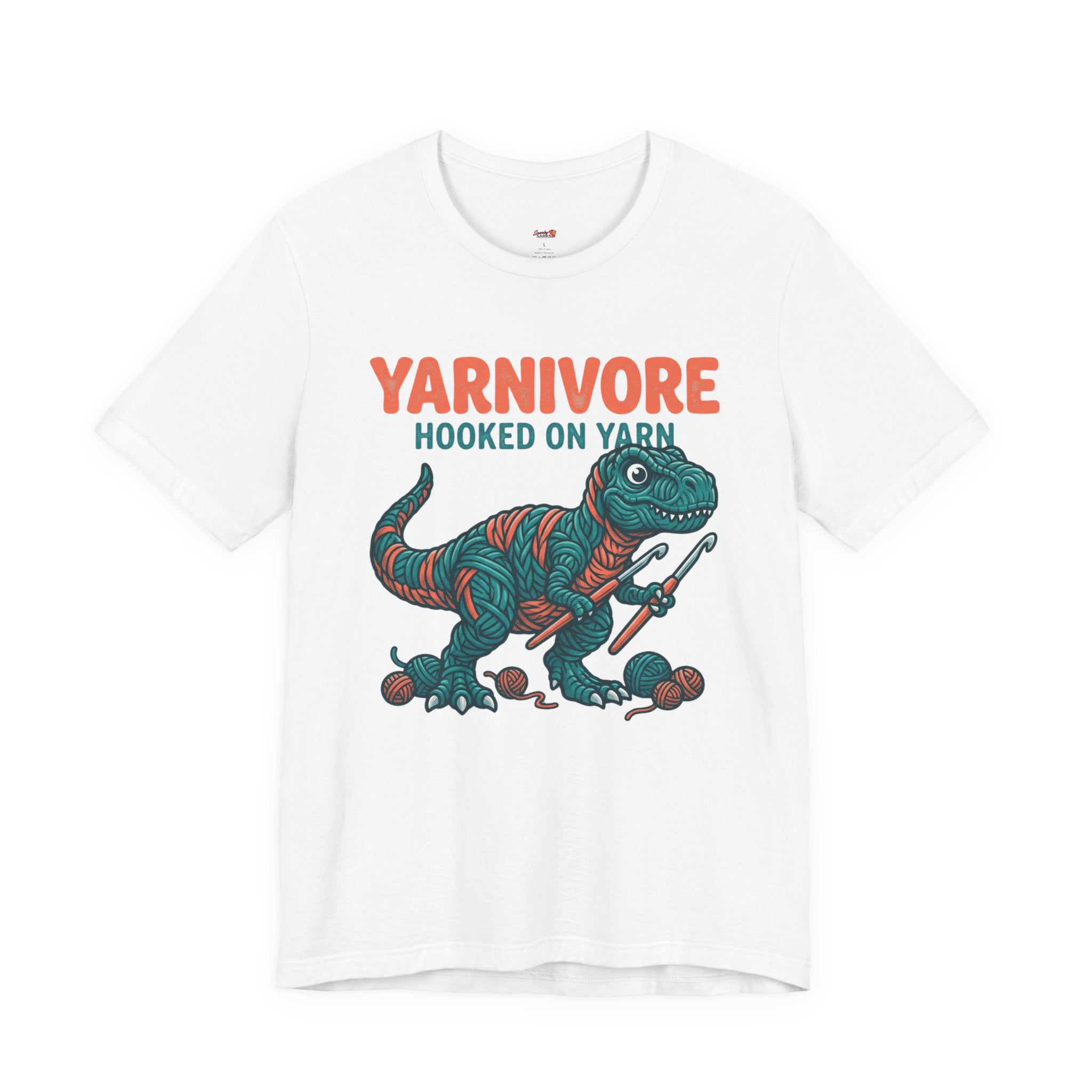 Yarnivore -- Hooked on Yarn T-Shirt