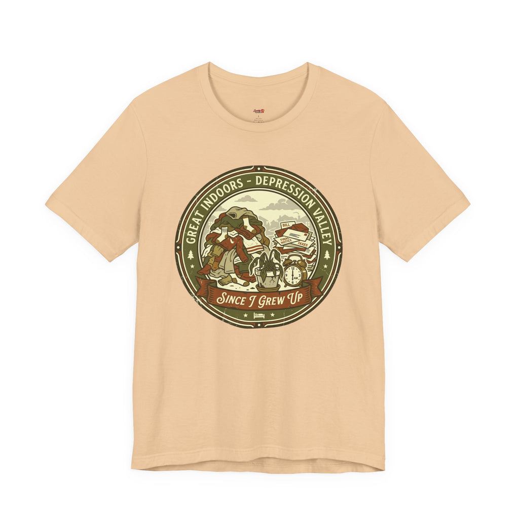 The Great Indoors -- Depression Valley T-Shirt