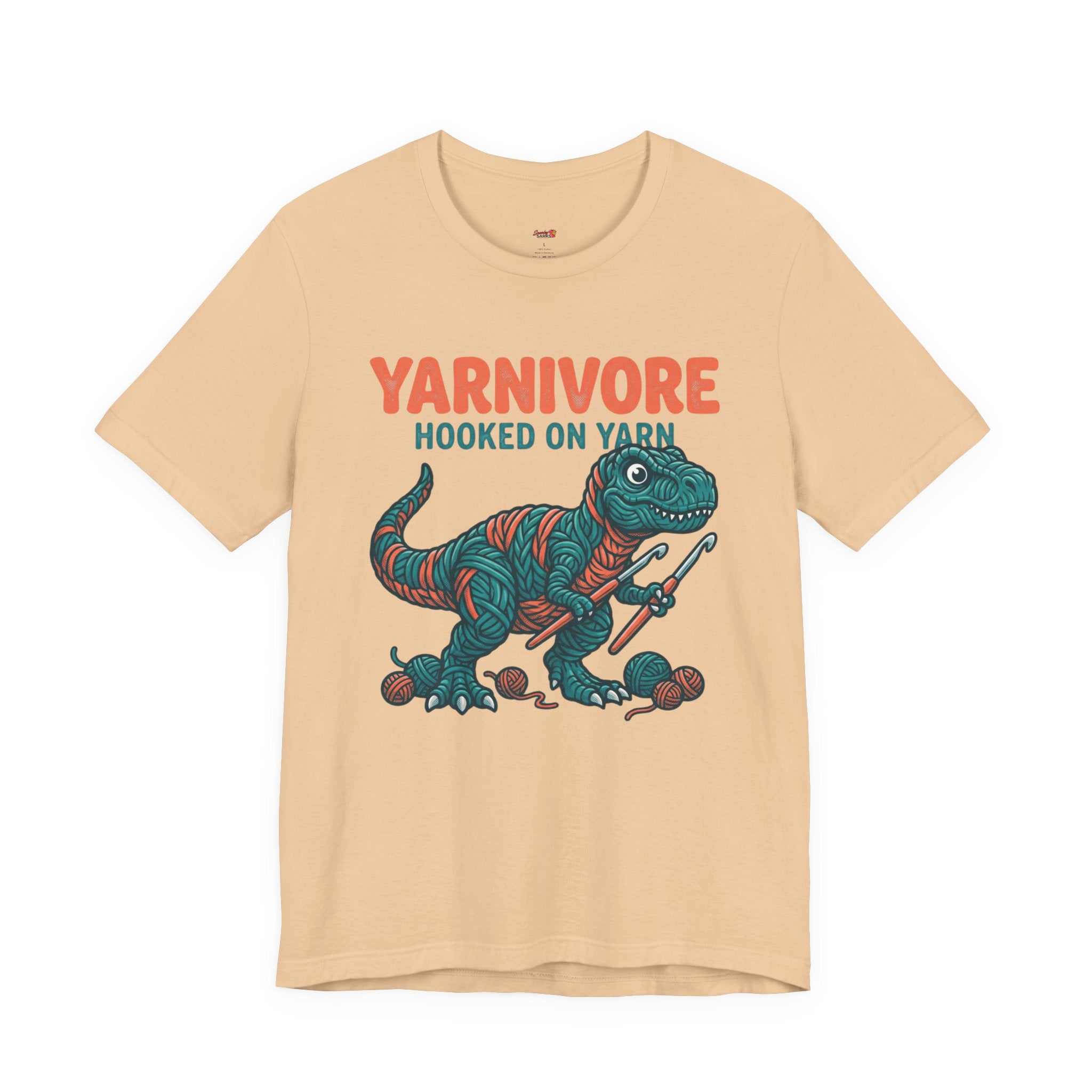 Yarnivore -- Hooked on Yarn T-Shirt