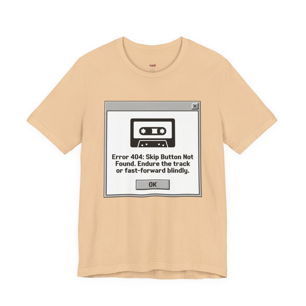 Error 404:  Cassette Tape T-Shirt