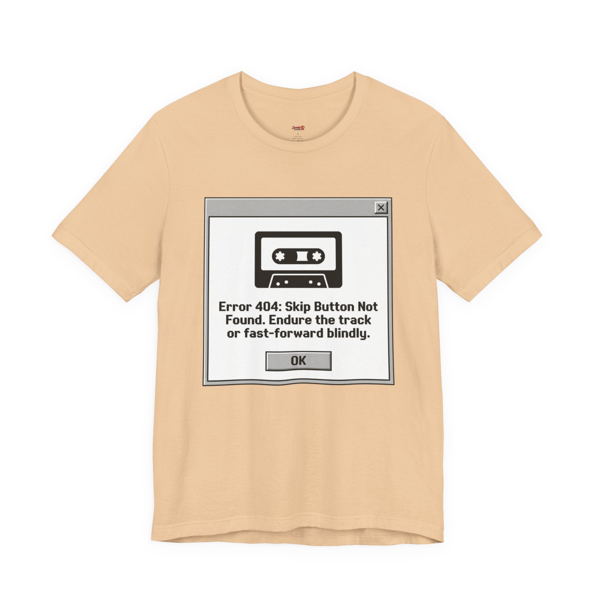 Error 404:  Cassette Tape T-Shirt