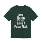Not a Morning Person or a Person at All T-Shirt