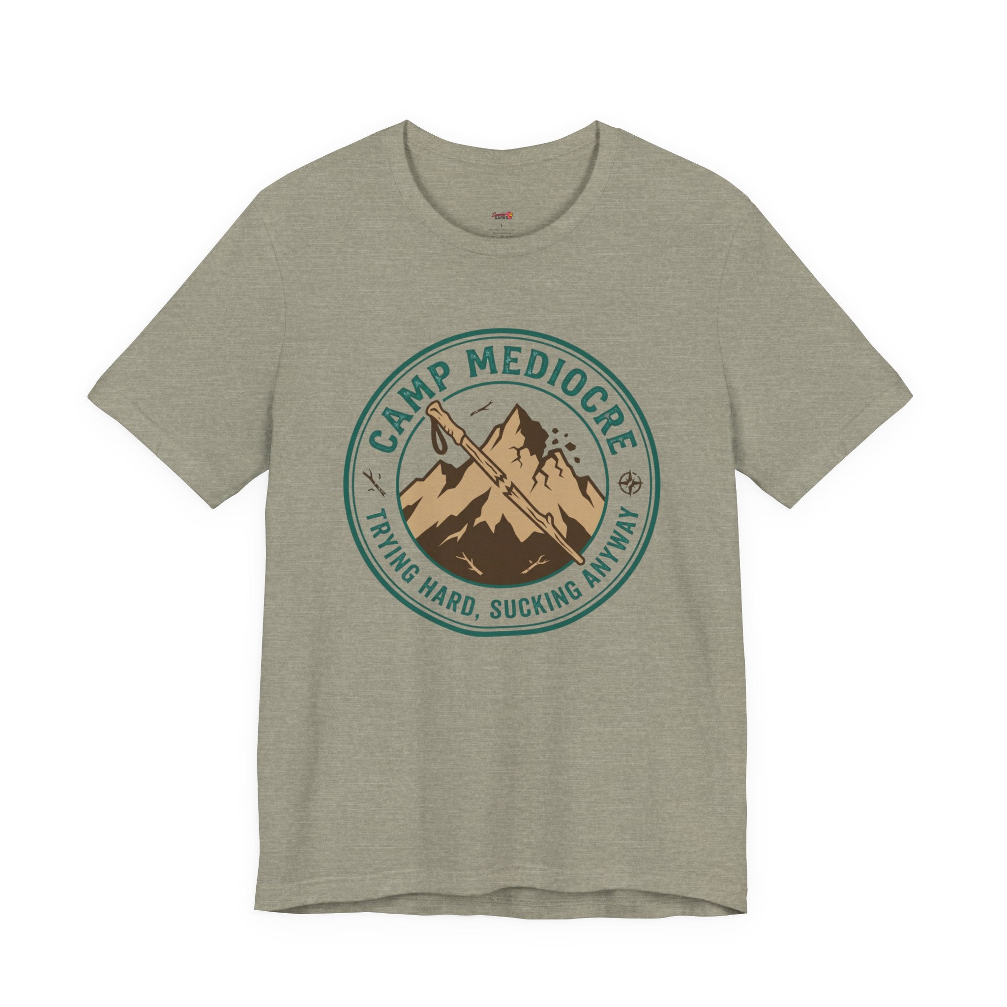 Camp Mediocre -- Trying Hard, Sucking Anyway T-Shirt
