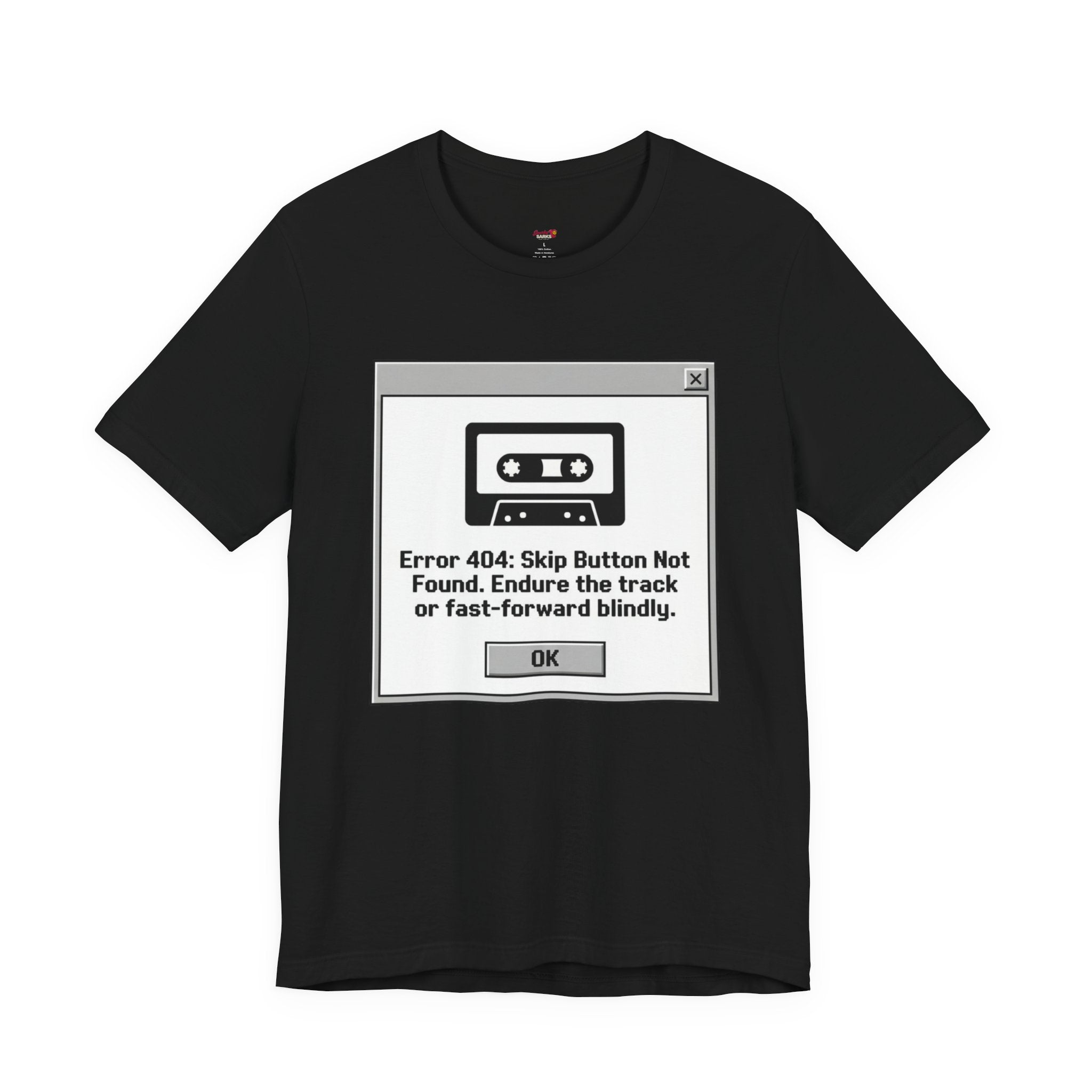Error 404:  Cassette Tape T-Shirt