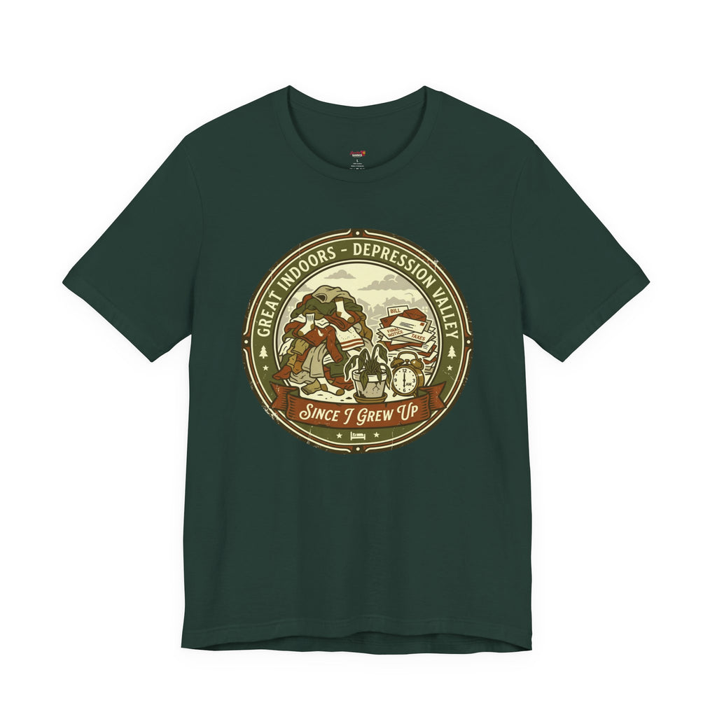 The Great Indoors -- Depression Valley T-Shirt