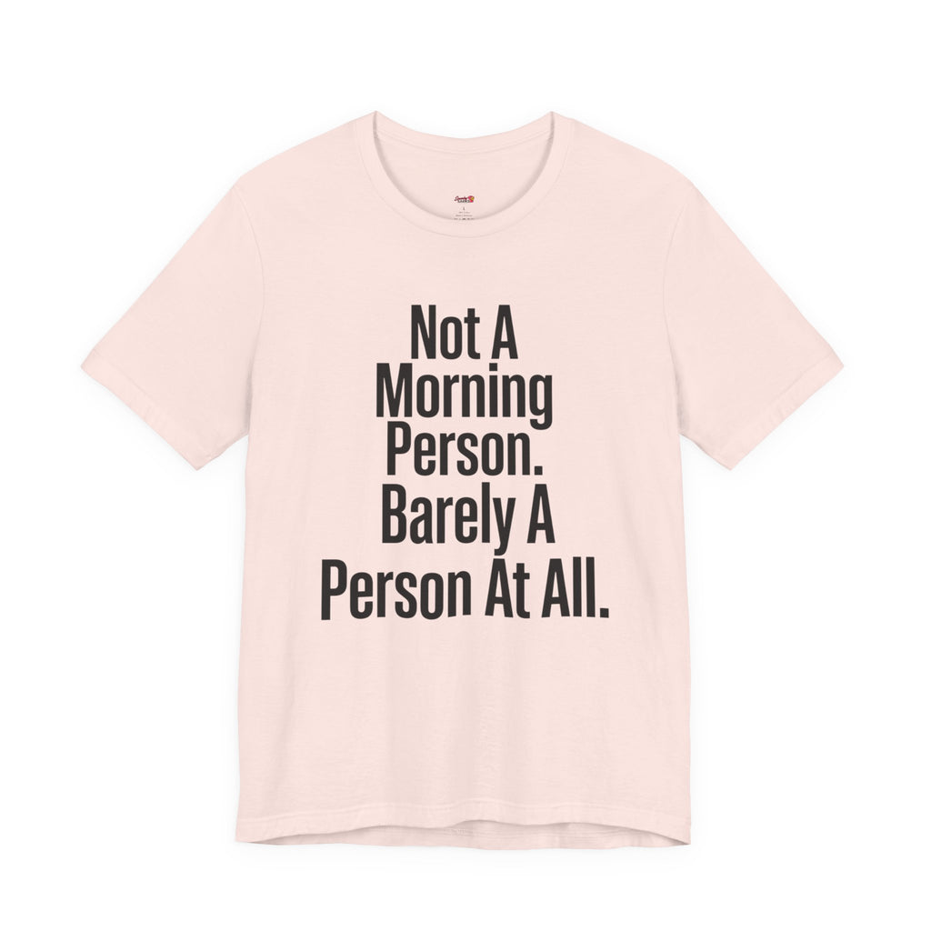 Not a Morning Person or a Person at All T-Shirt