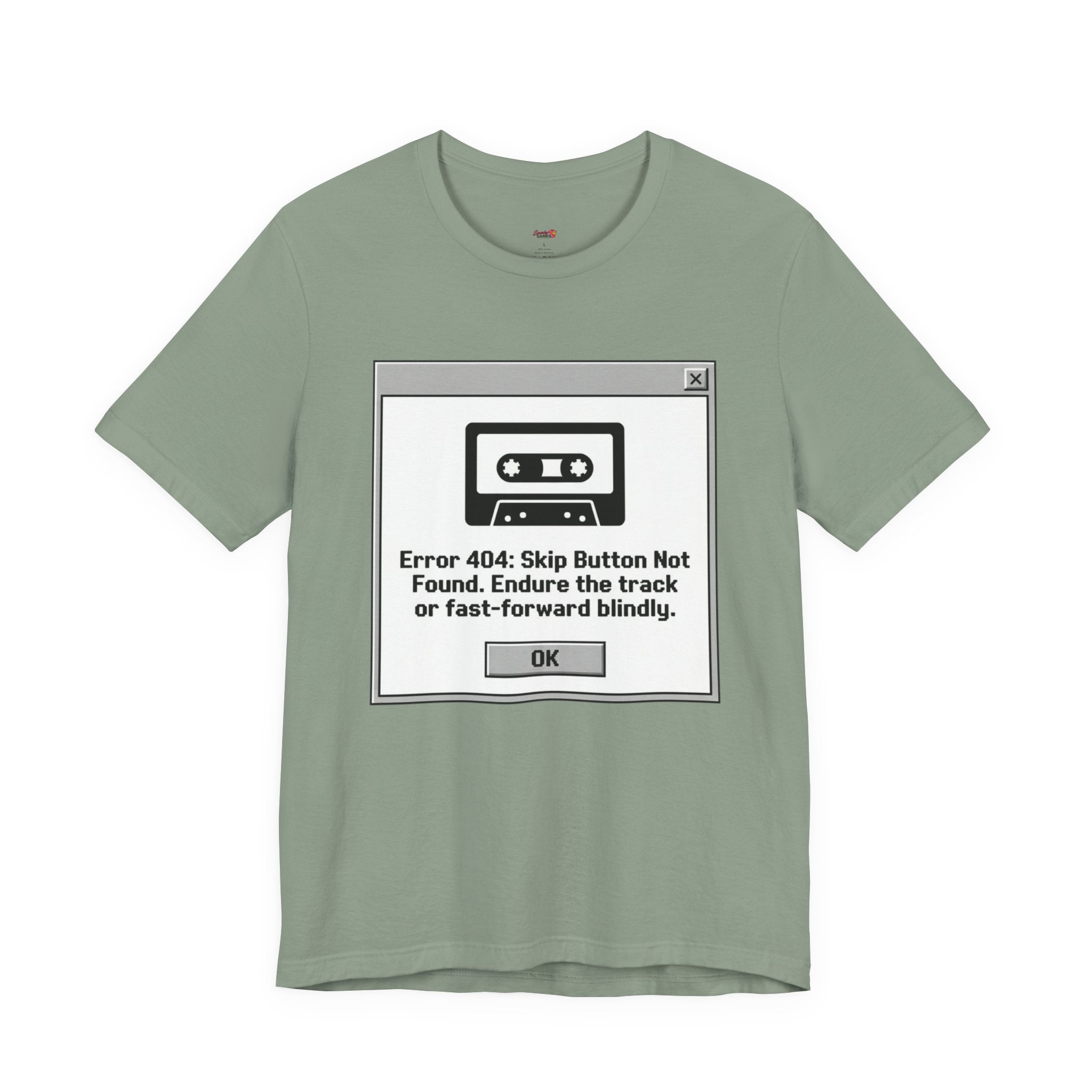 Error 404:  Cassette Tape T-Shirt