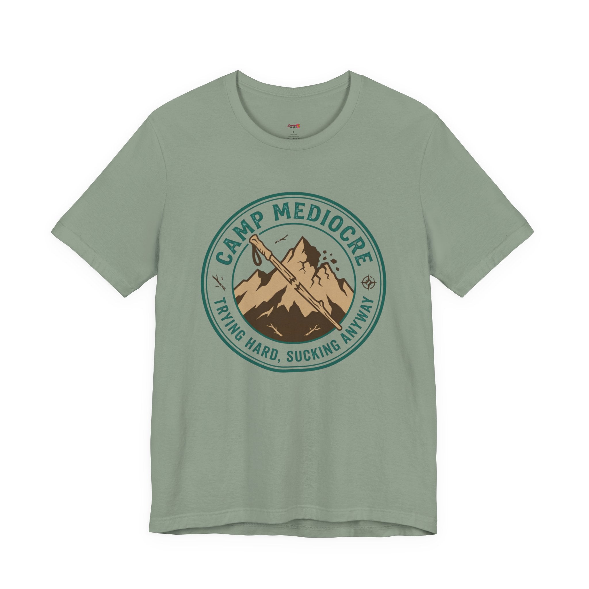 Camp Mediocre -- Trying Hard, Sucking Anyway T-Shirt
