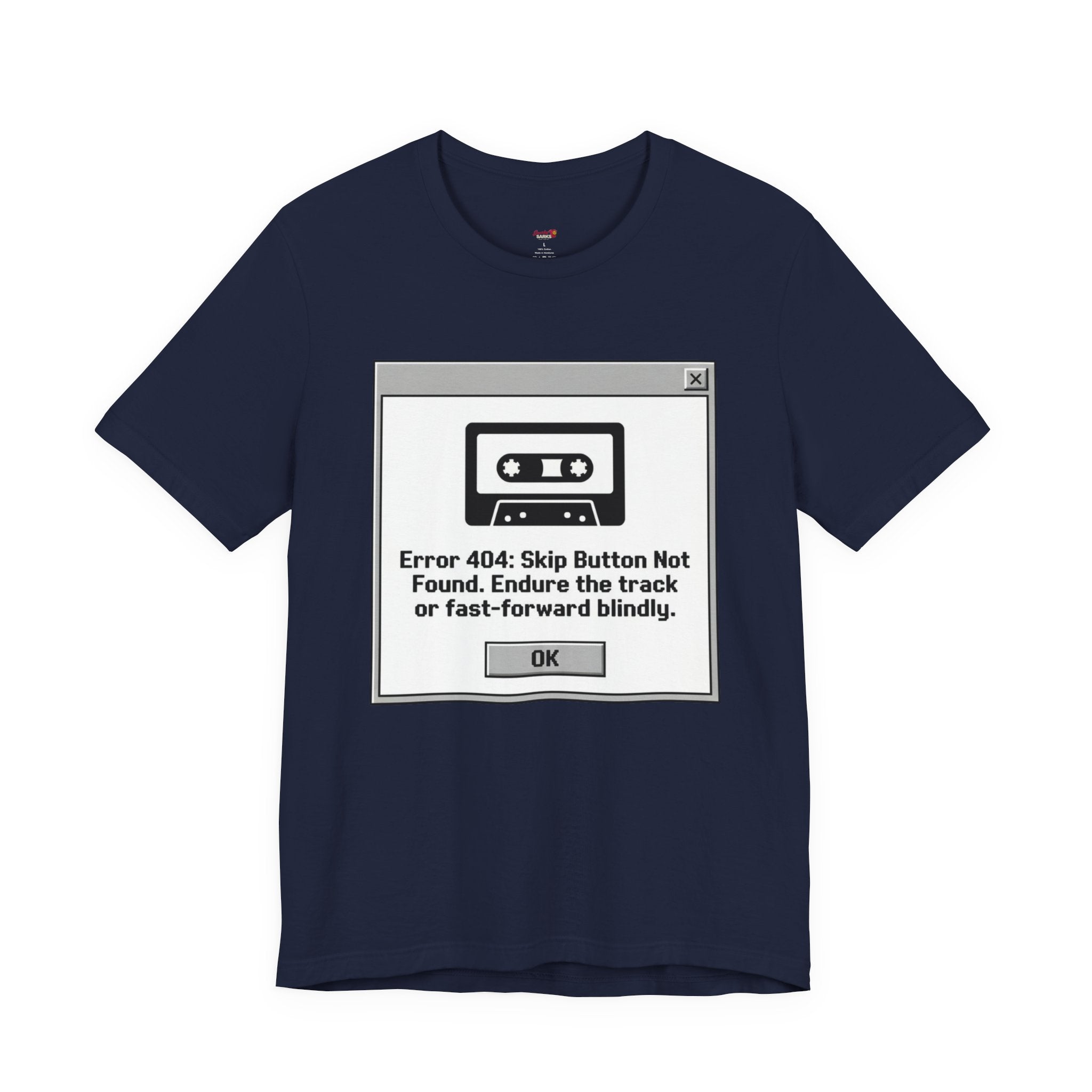 Error 404:  Cassette Tape T-Shirt