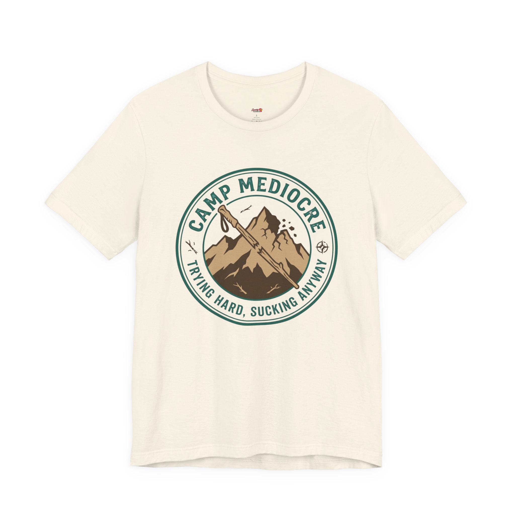 Camp Mediocre -- Trying Hard, Sucking Anyway T-Shirt