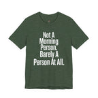 Not a Morning Person or a Person at All T-Shirt