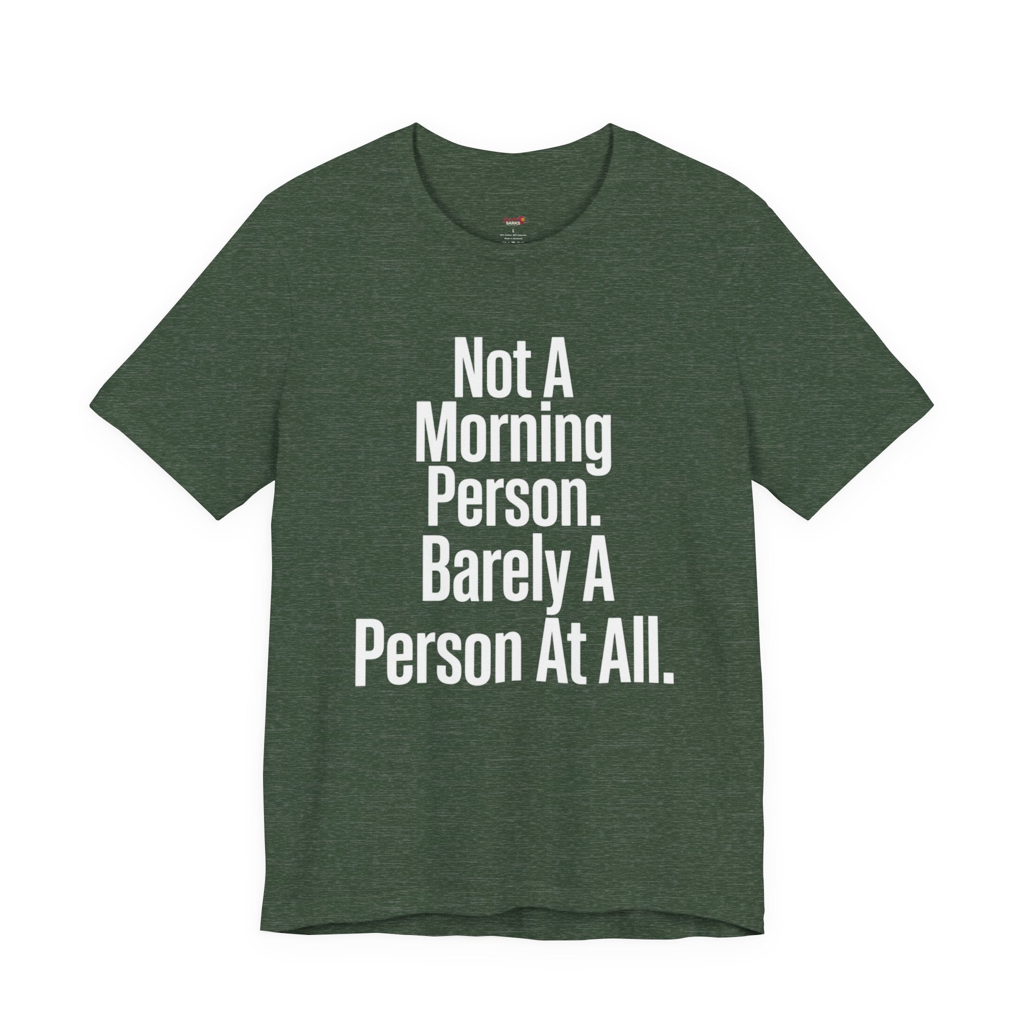 Not a Morning Person or a Person at All T-Shirt
