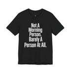 Not a Morning Person or a Person at All T-Shirt