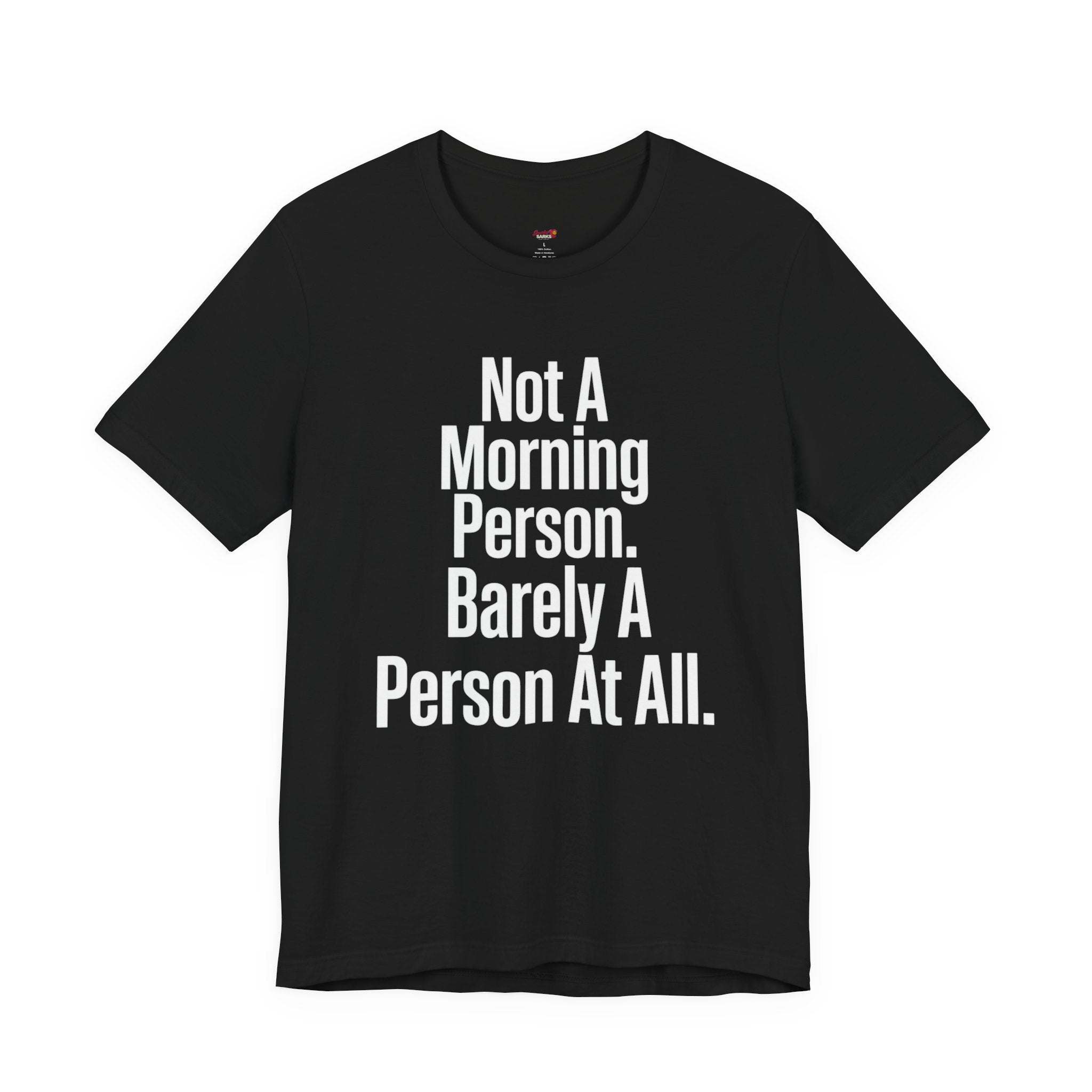 Not a Morning Person or a Person at All T-Shirt