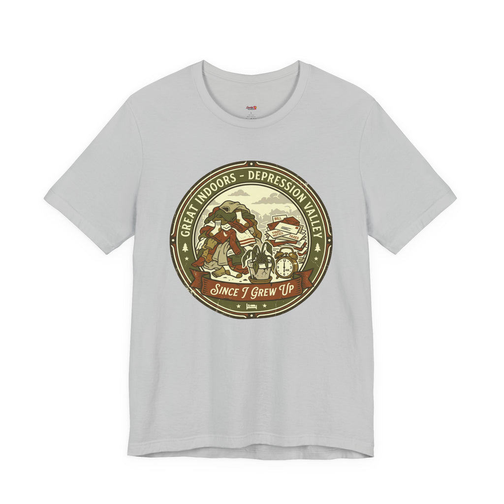 The Great Indoors -- Depression Valley T-Shirt