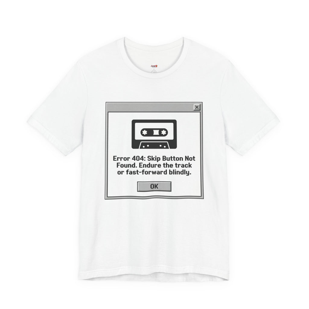 Error 404:  Cassette Tape T-Shirt