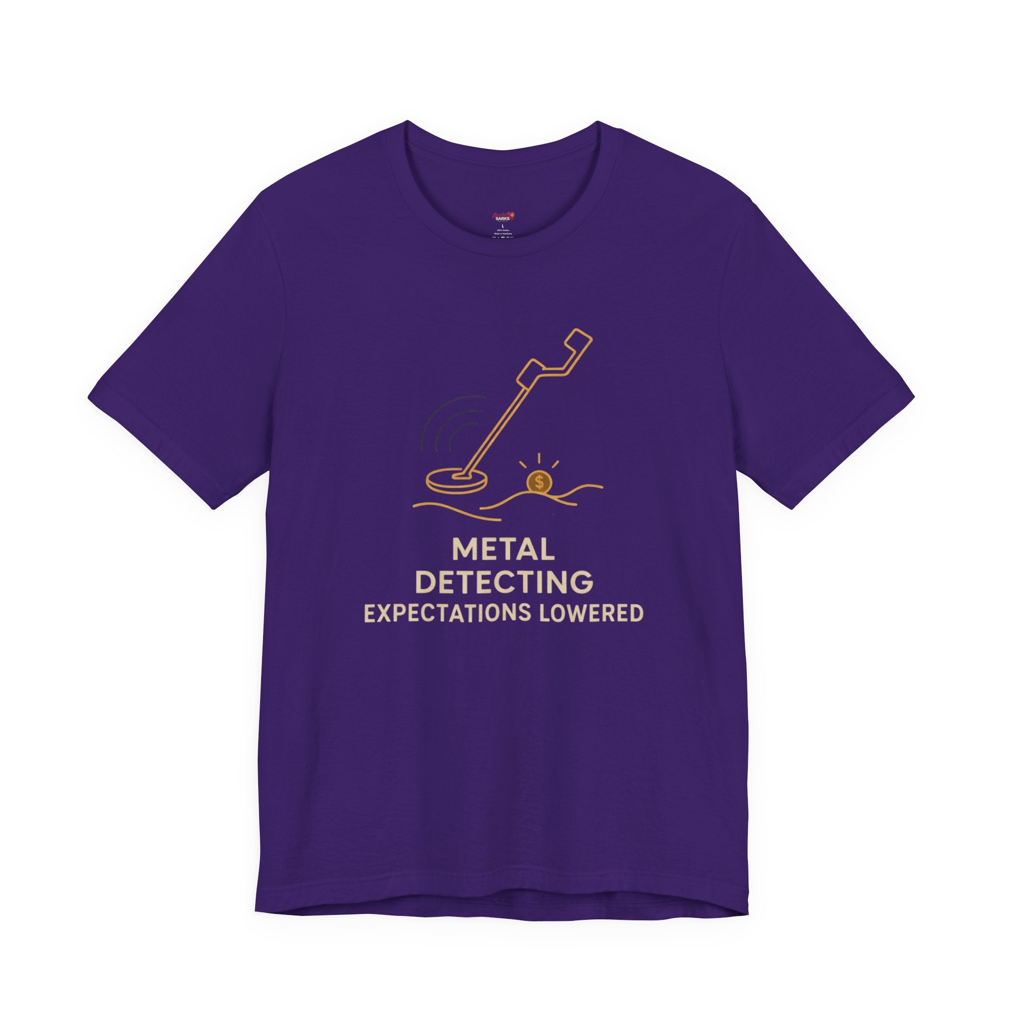 Metal Detecting.  Expectations Lowered.  T-Shirt