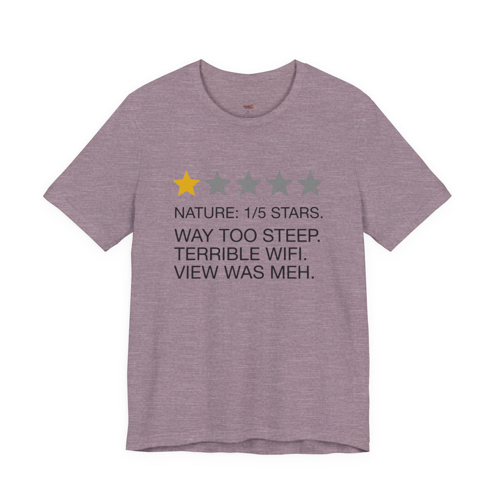 Nature 1 Out of 5 Stars T-Shirt