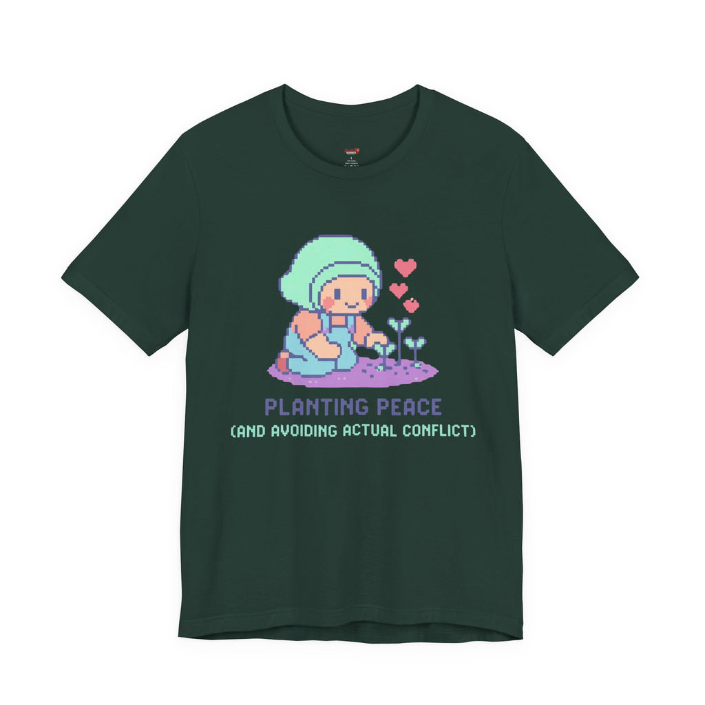 Planting Peace and Avoiding Actual Conflict T-Shirt