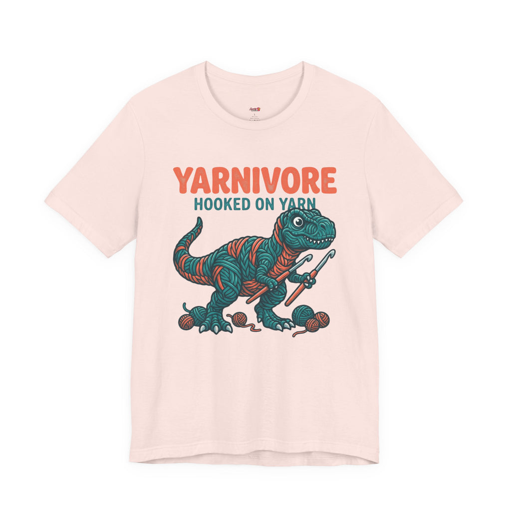 Yarnivore -- Hooked on Yarn T-Shirt