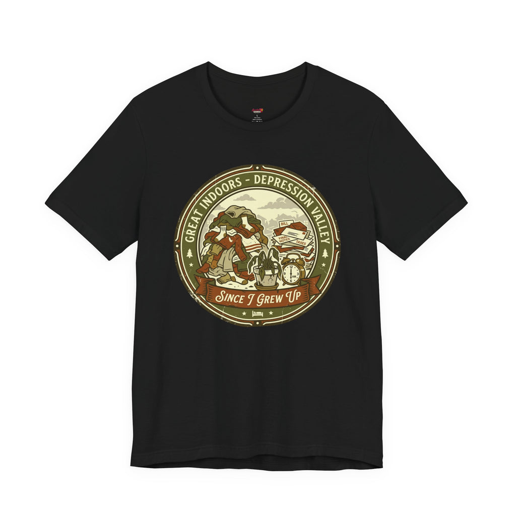The Great Indoors -- Depression Valley T-Shirt