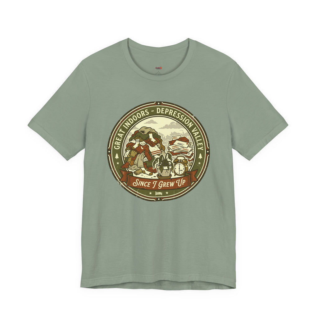 The Great Indoors -- Depression Valley T-Shirt