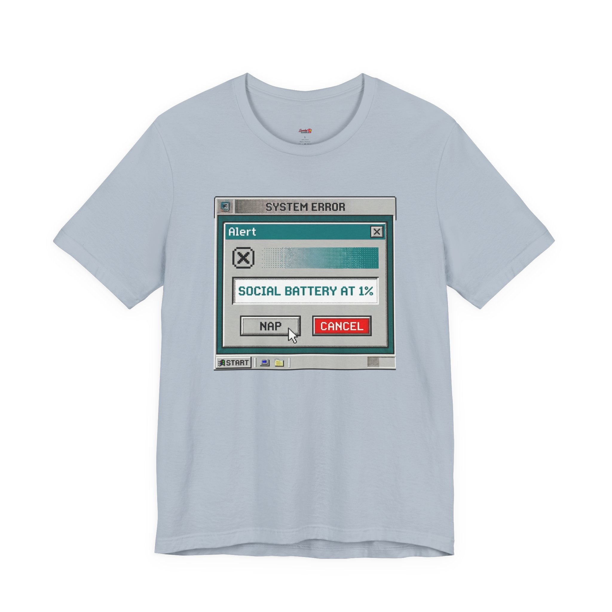 Social Battery at 1% T-Shirt
