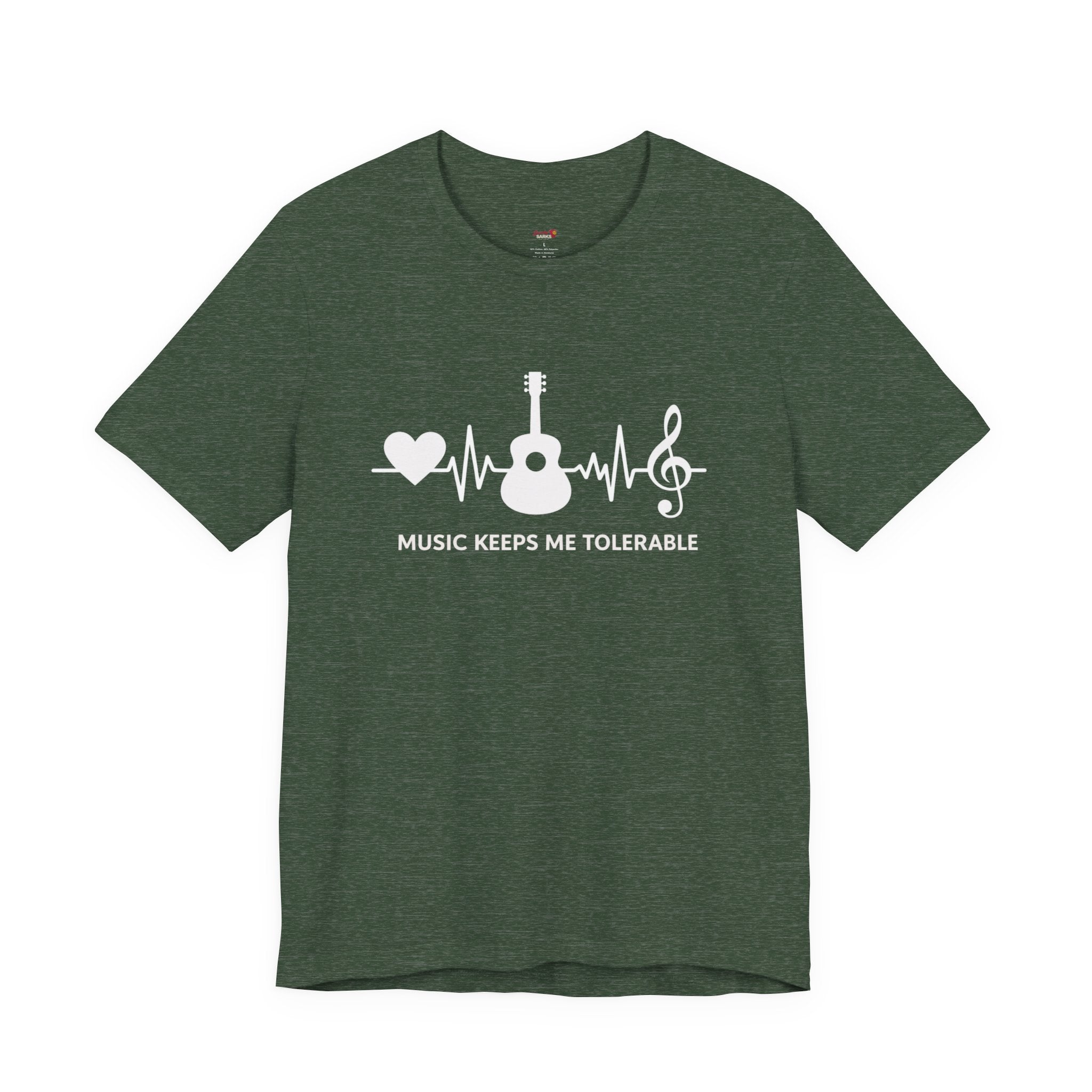 Music Makes Me Tolerable T-Shirt