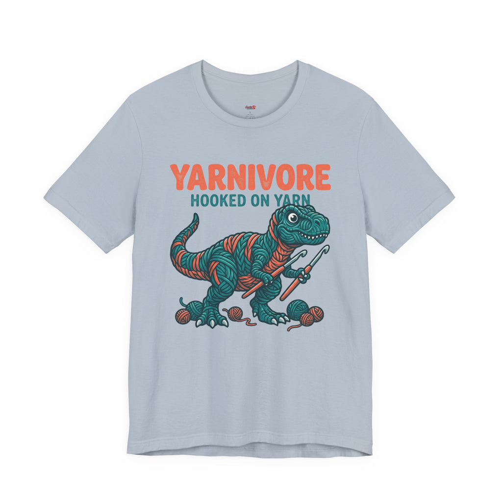Yarnivore -- Hooked on Yarn T-Shirt