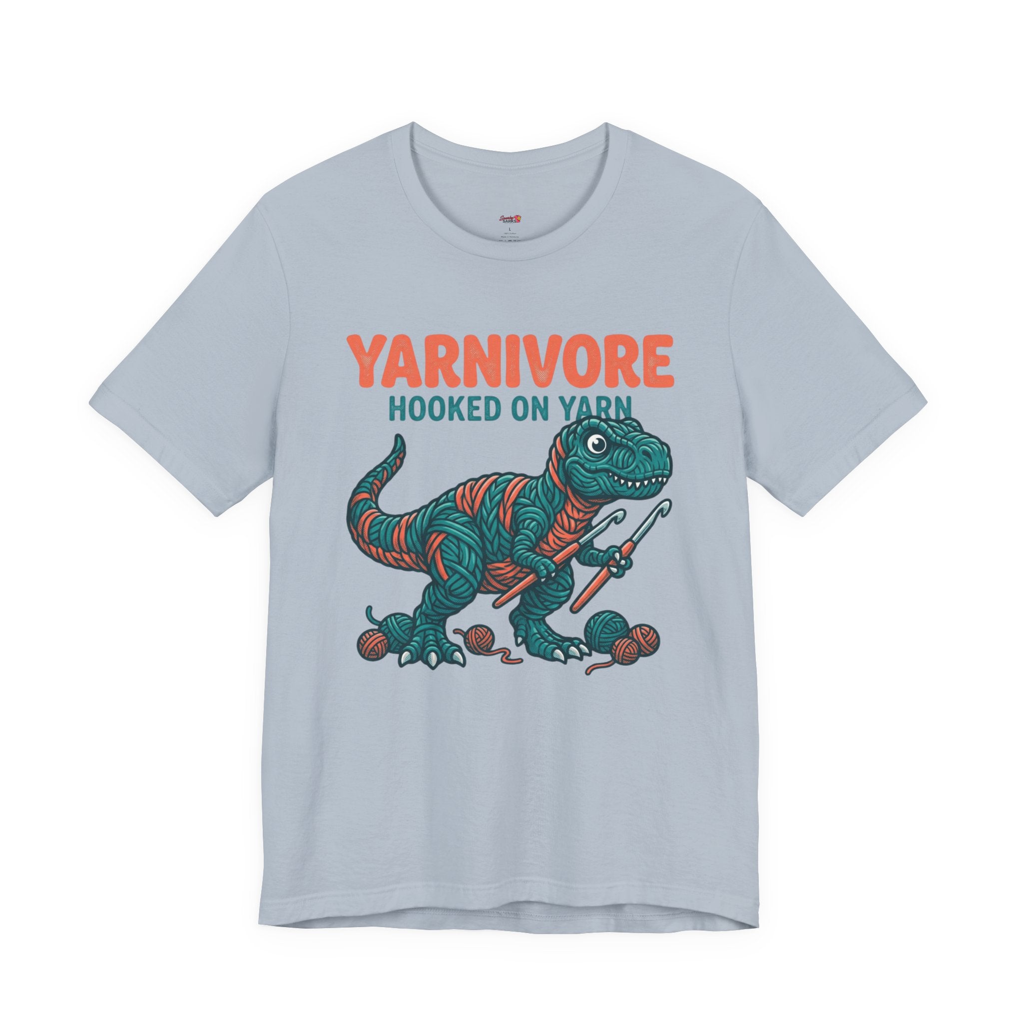 Yarnivore -- Hooked on Yarn T-Shirt