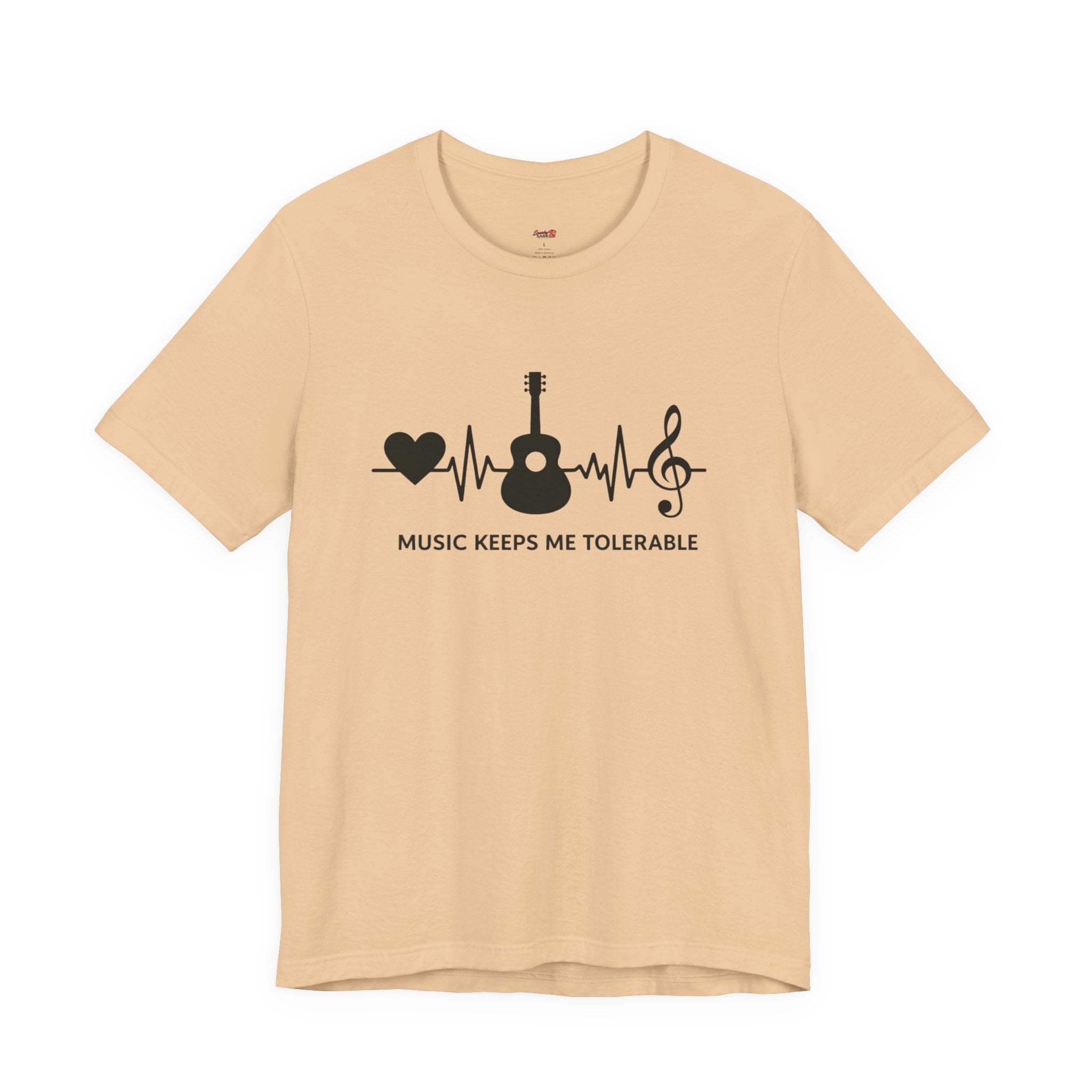 Music Makes Me Tolerable T-Shirt