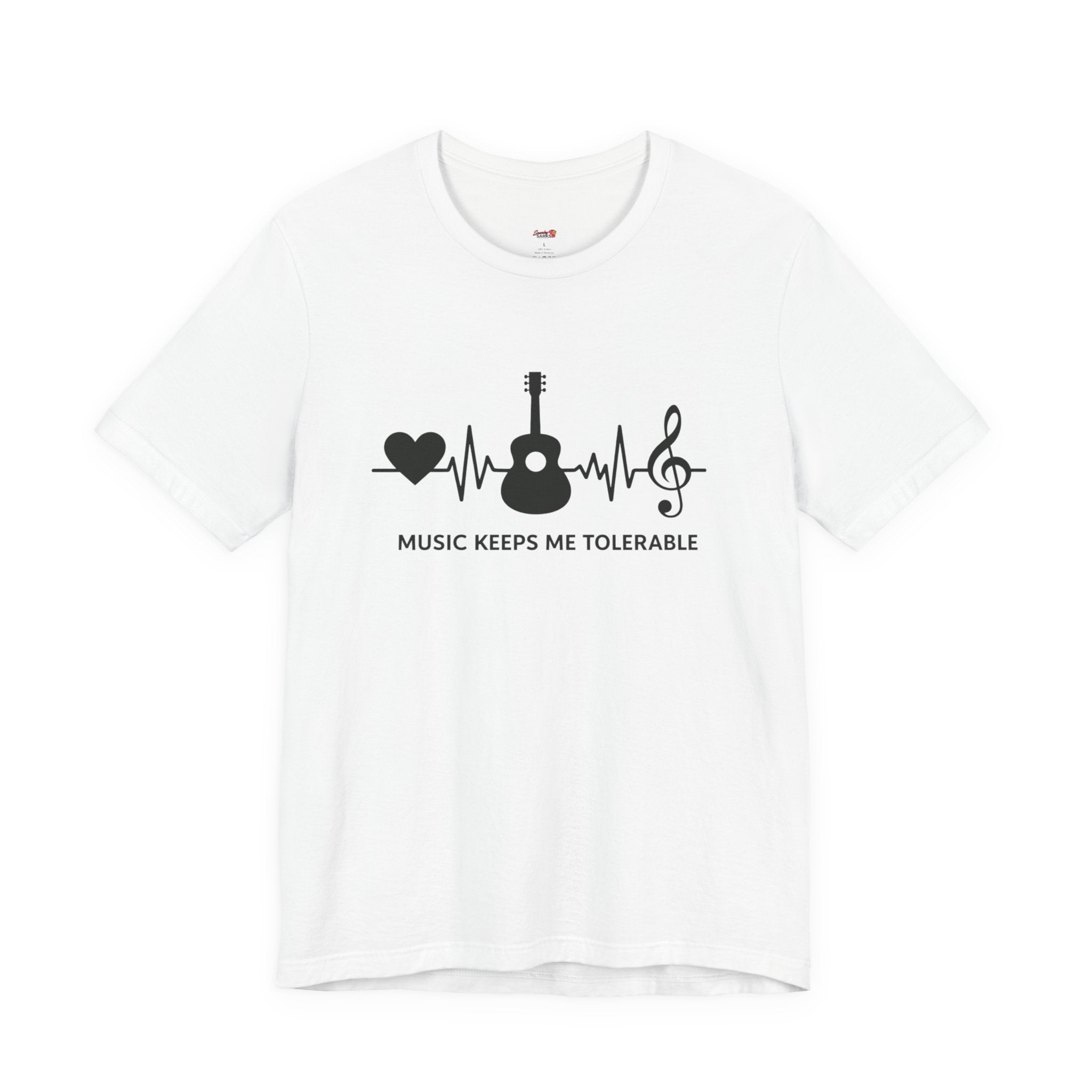 Music Makes Me Tolerable T-Shirt