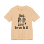 Not a Morning Person or a Person at All T-Shirt