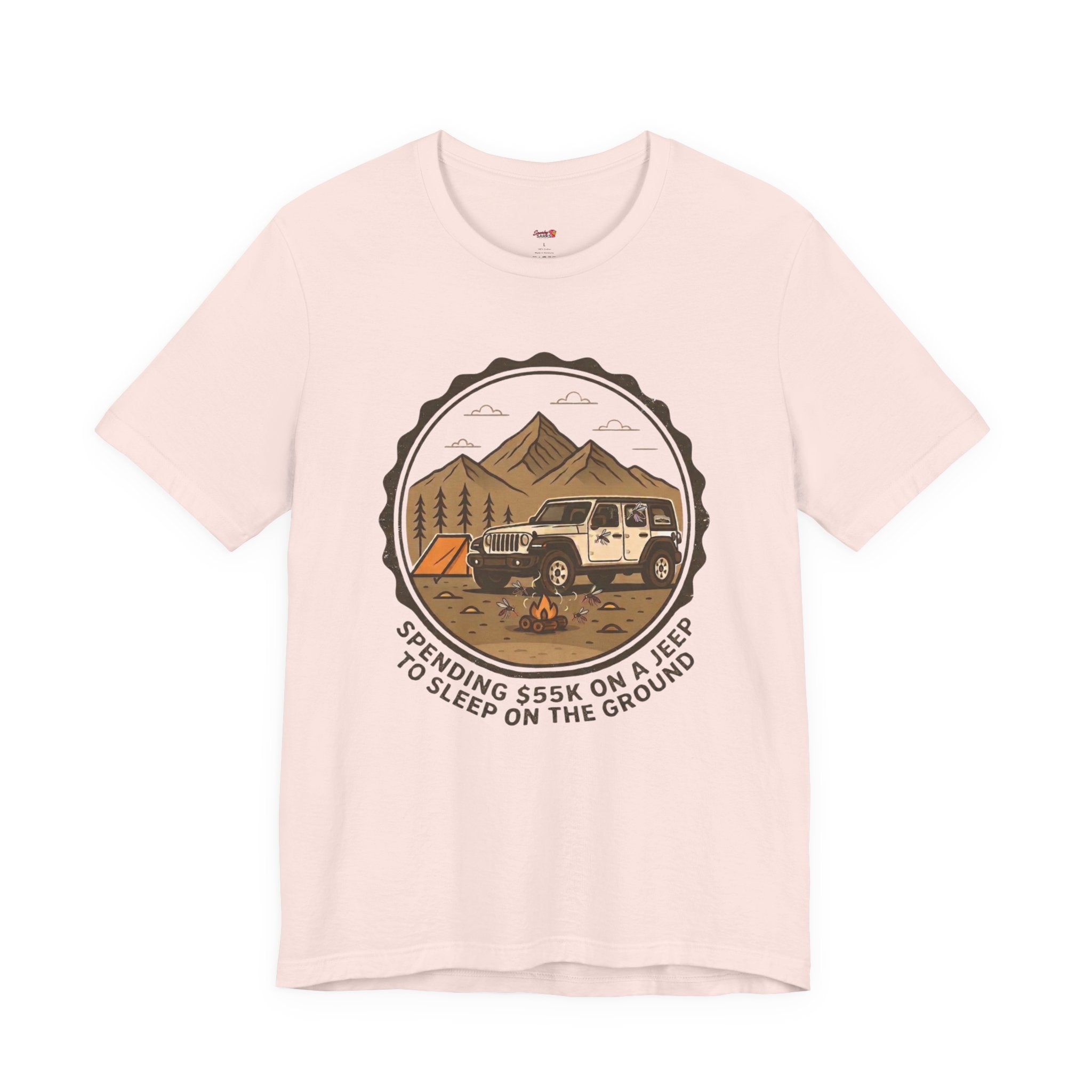 Spend 55K to Sleep on the Ground T-Shirt