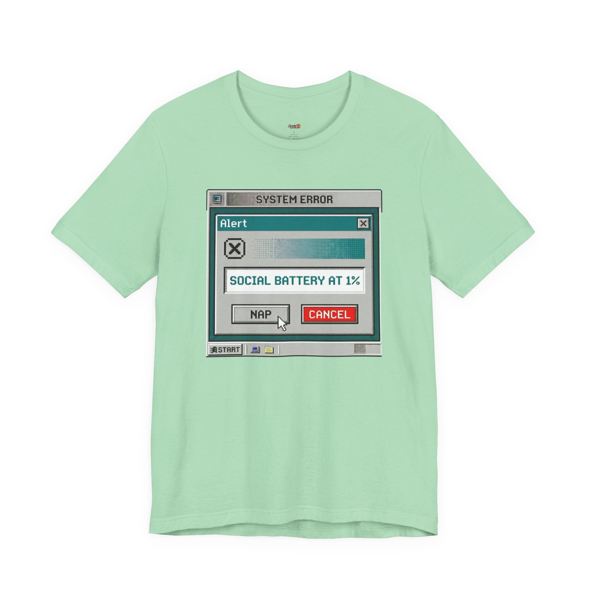 Social Battery at 1% T-Shirt