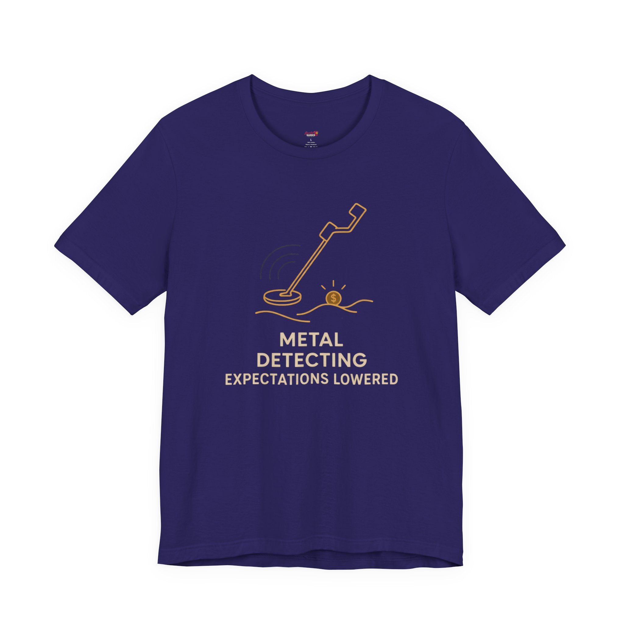 Metal Detecting.  Expectations Lowered.  T-Shirt