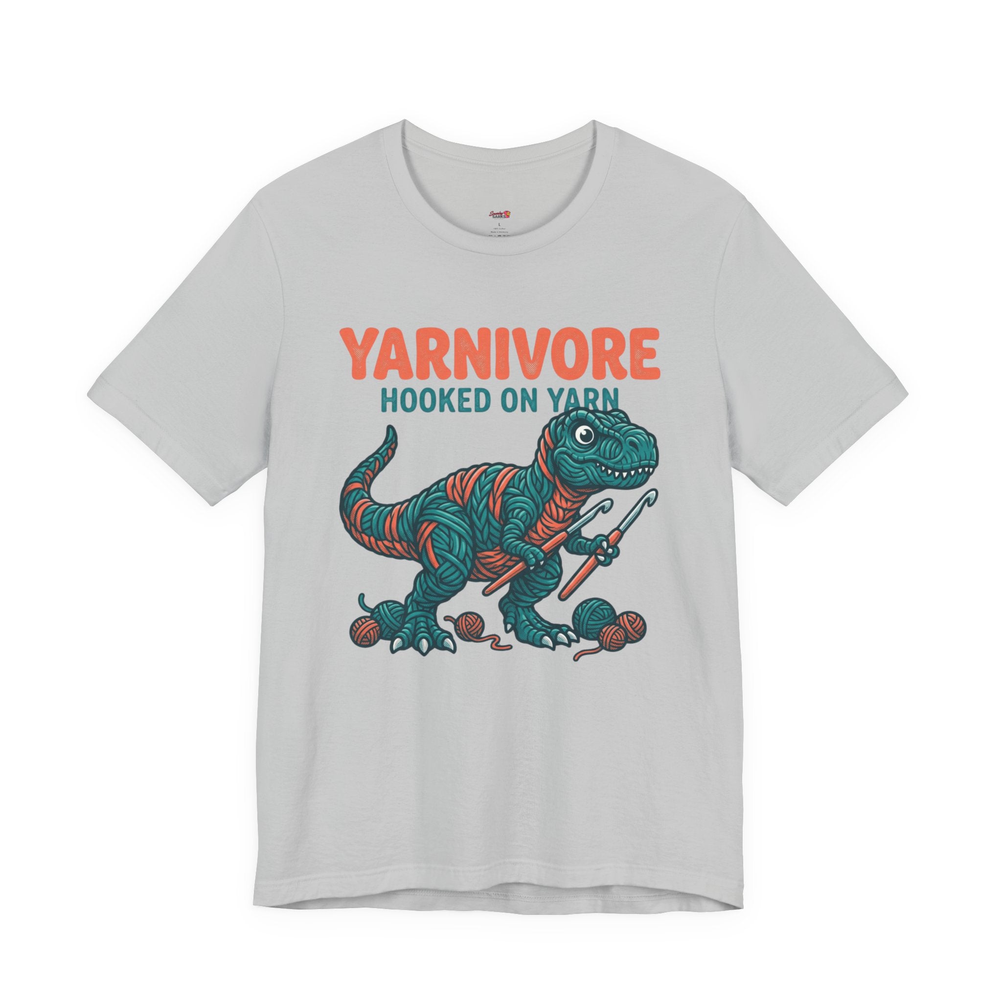 Yarnivore -- Hooked on Yarn T-Shirt