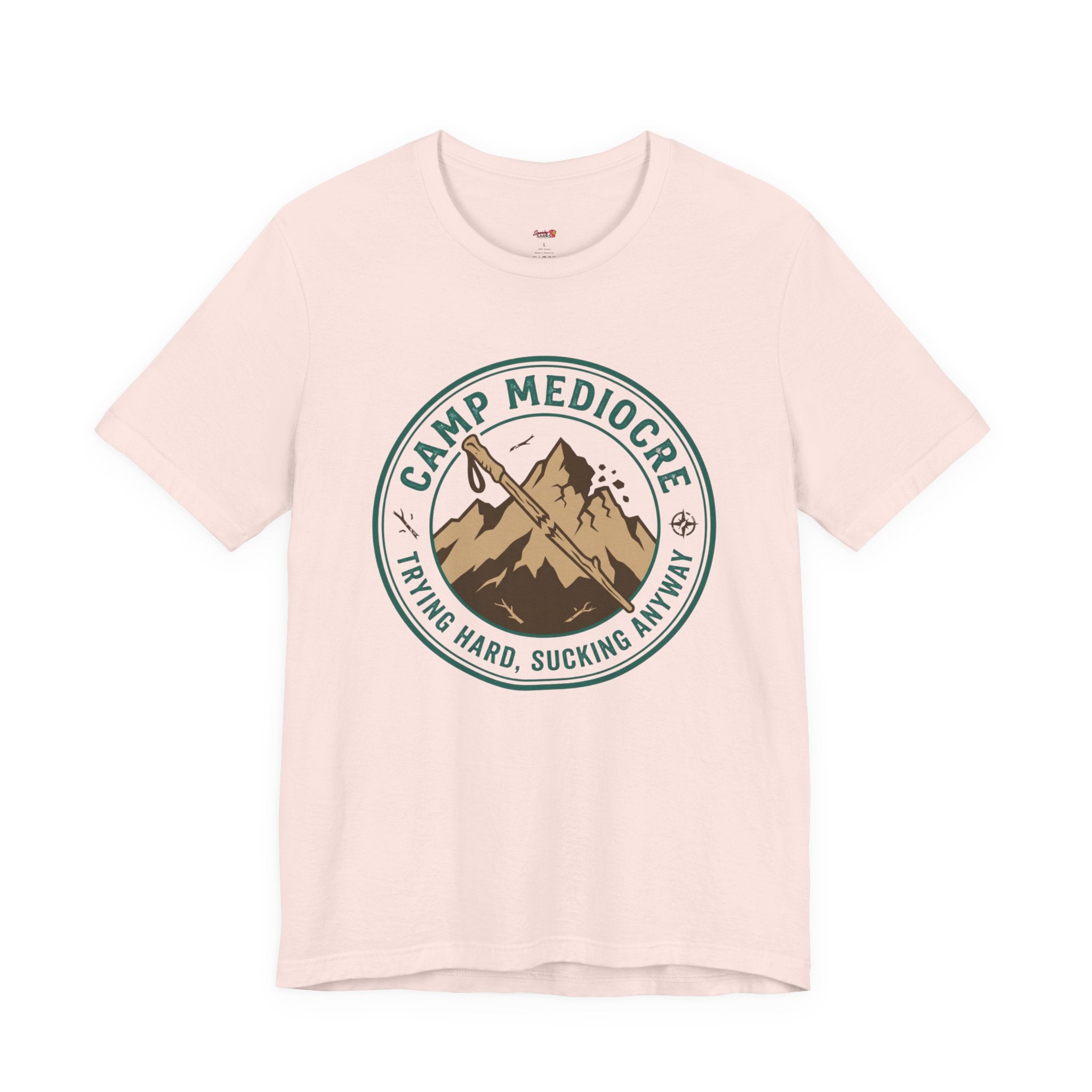 Camp Mediocre -- Trying Hard, Sucking Anyway T-Shirt
