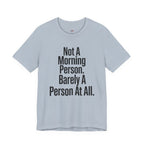 Not a Morning Person or a Person at All T-Shirt