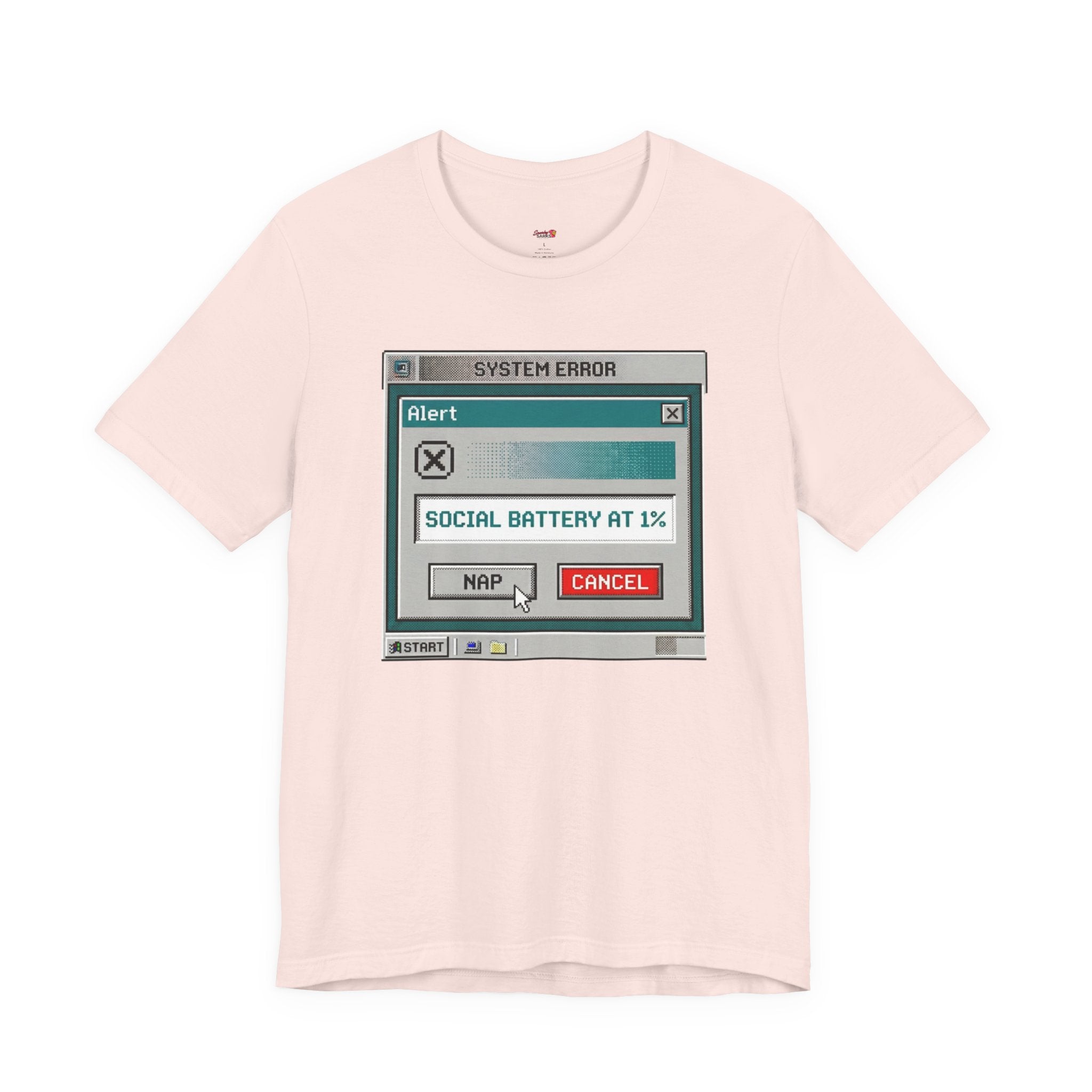 Social Battery at 1% T-Shirt