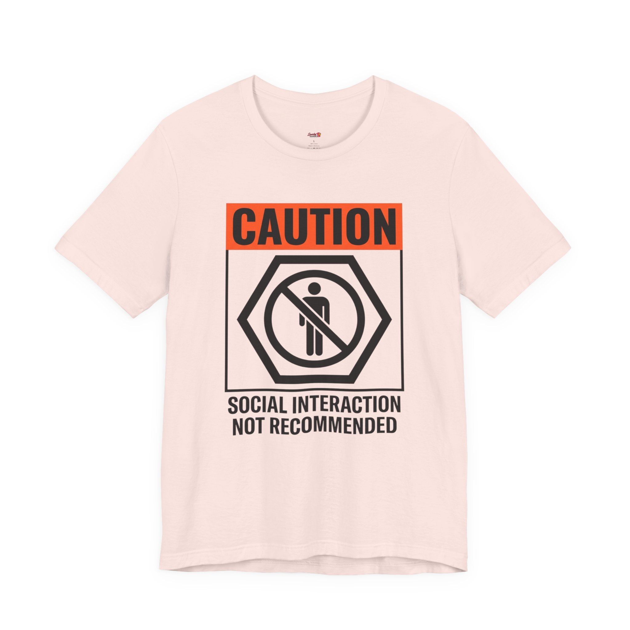 Social Interaction Not Recommended T-Shirt