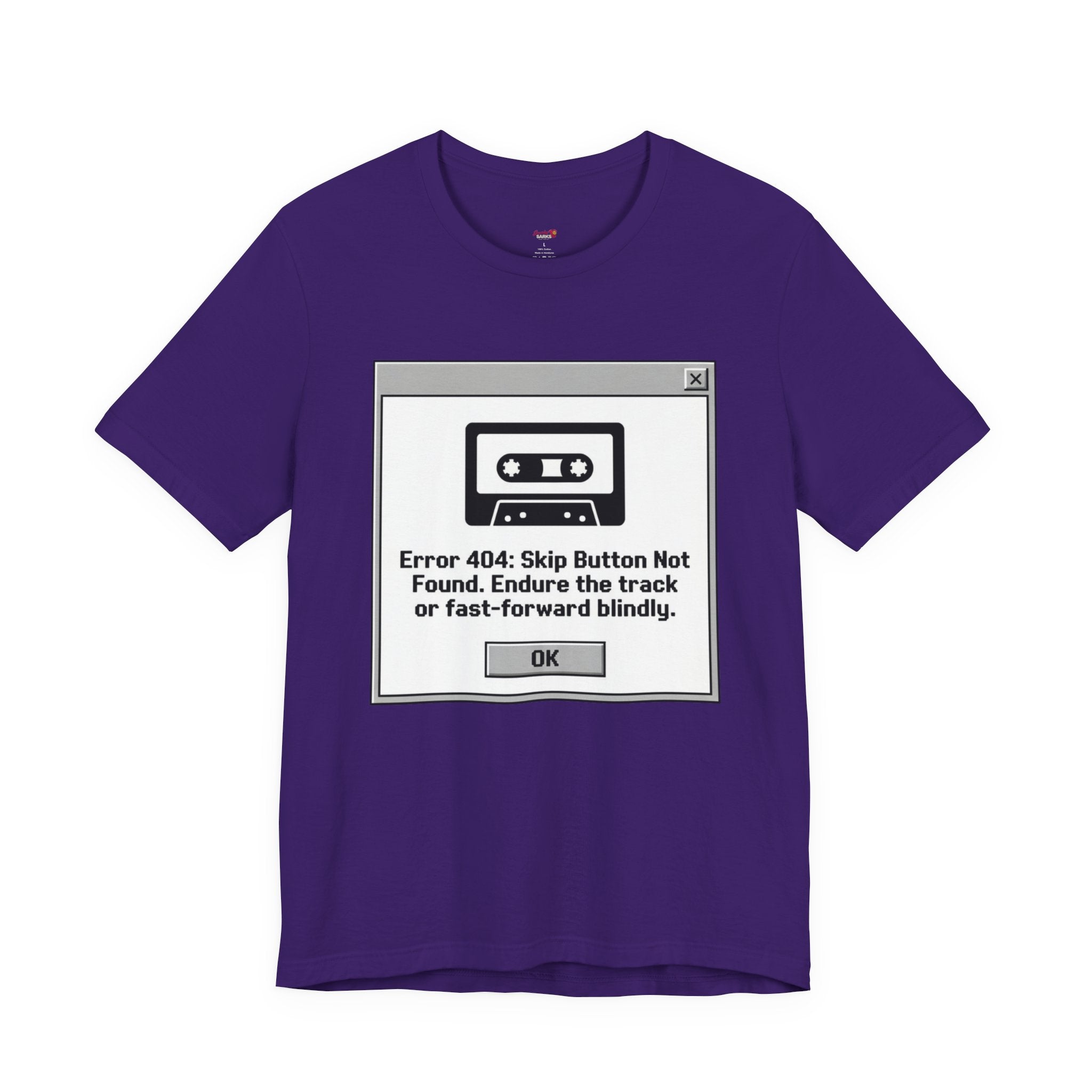 Error 404:  Cassette Tape T-Shirt