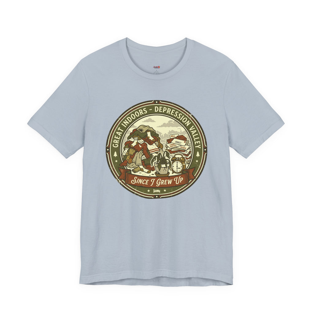 The Great Indoors -- Depression Valley T-Shirt
