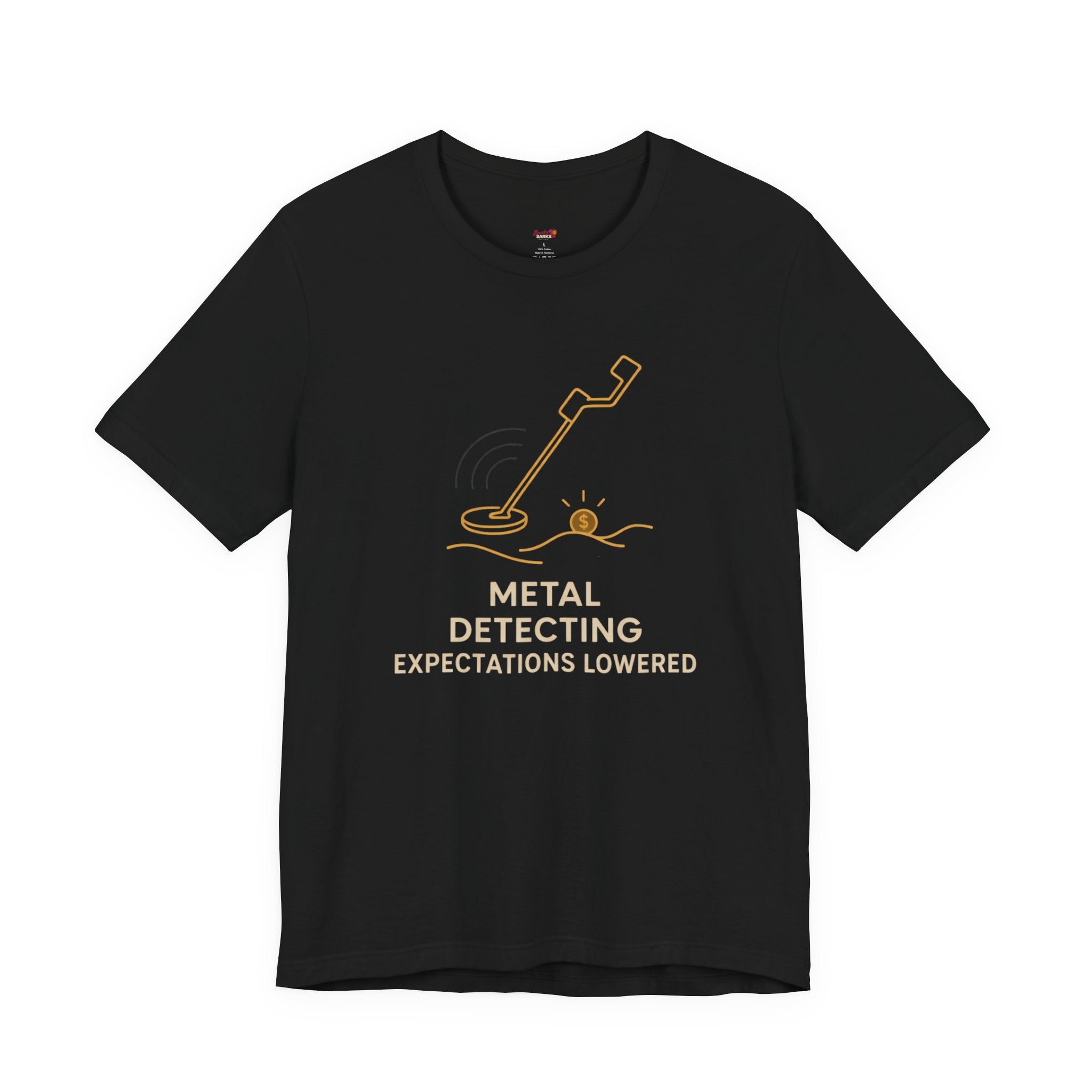 Metal Detecting.  Expectations Lowered.  T-Shirt