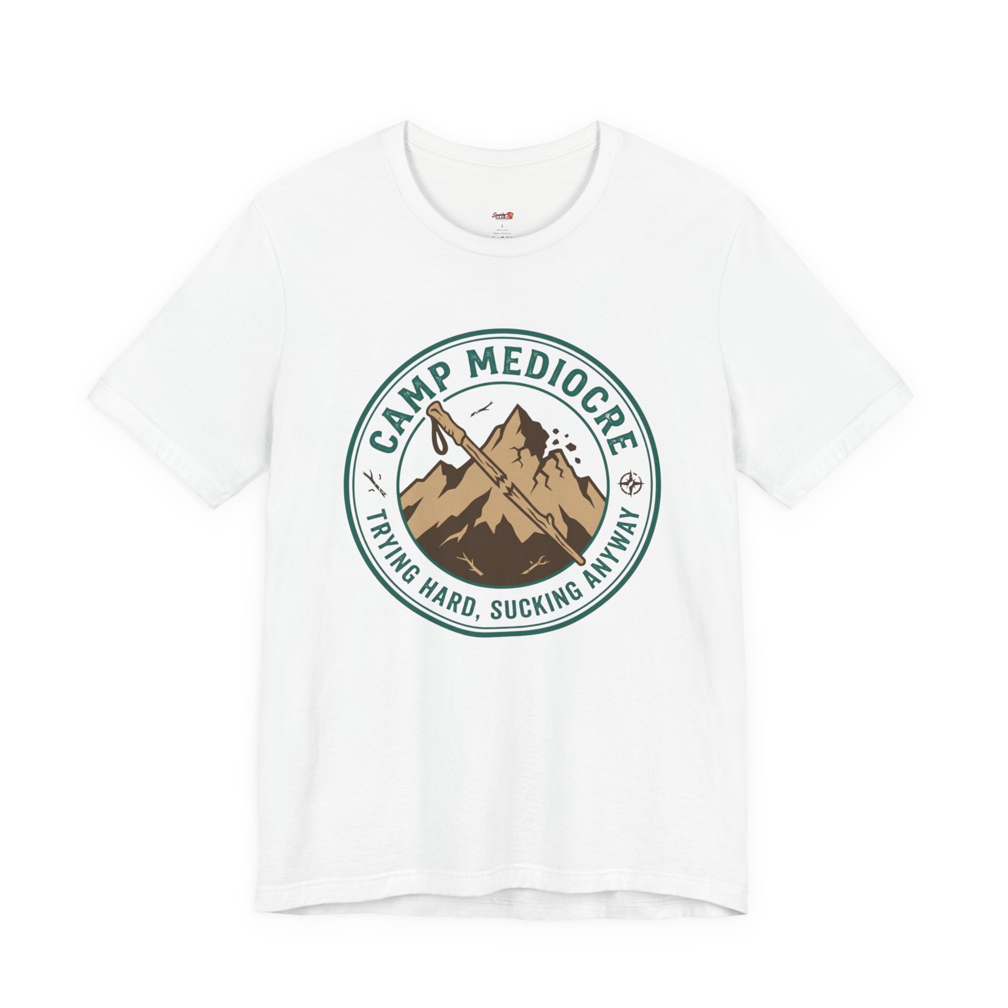Camp Mediocre -- Trying Hard, Sucking Anyway T-Shirt