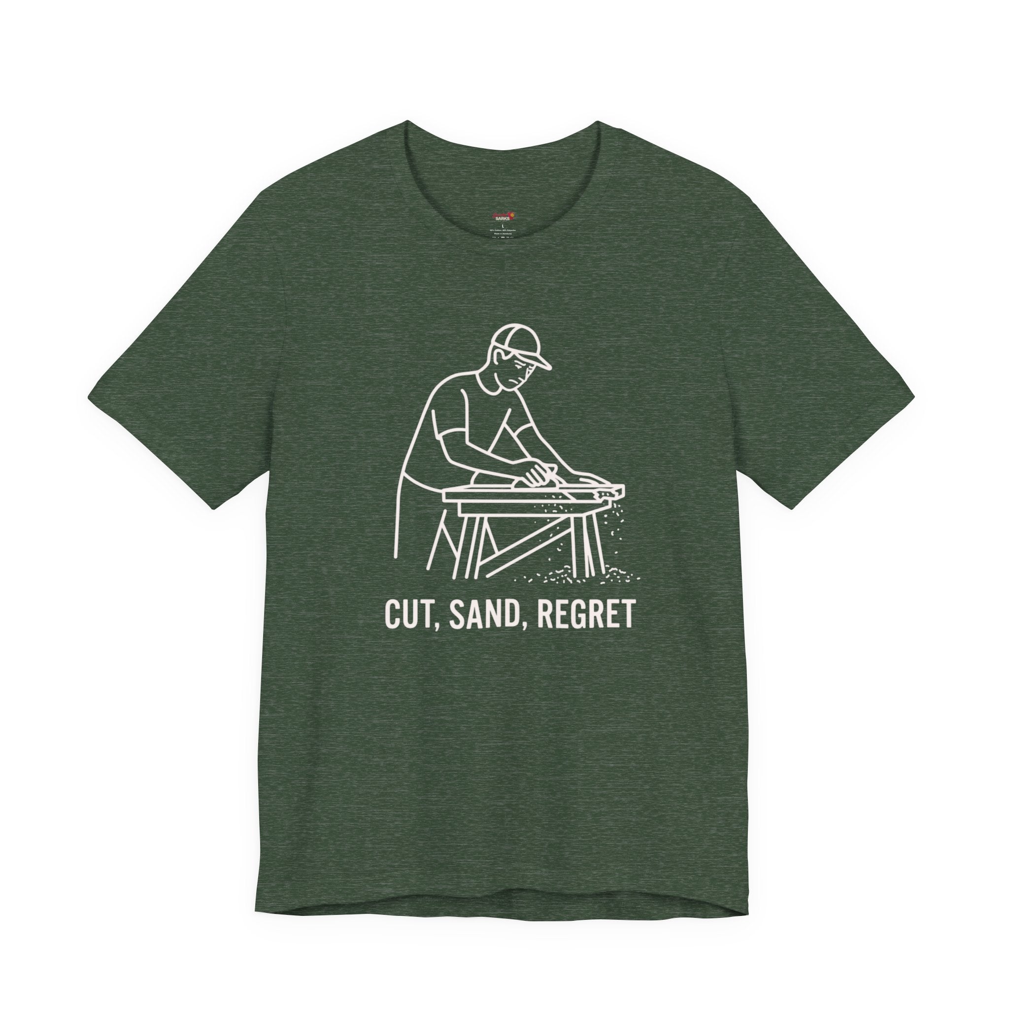 Cut.  Sand.  Regret.  T-Shirt