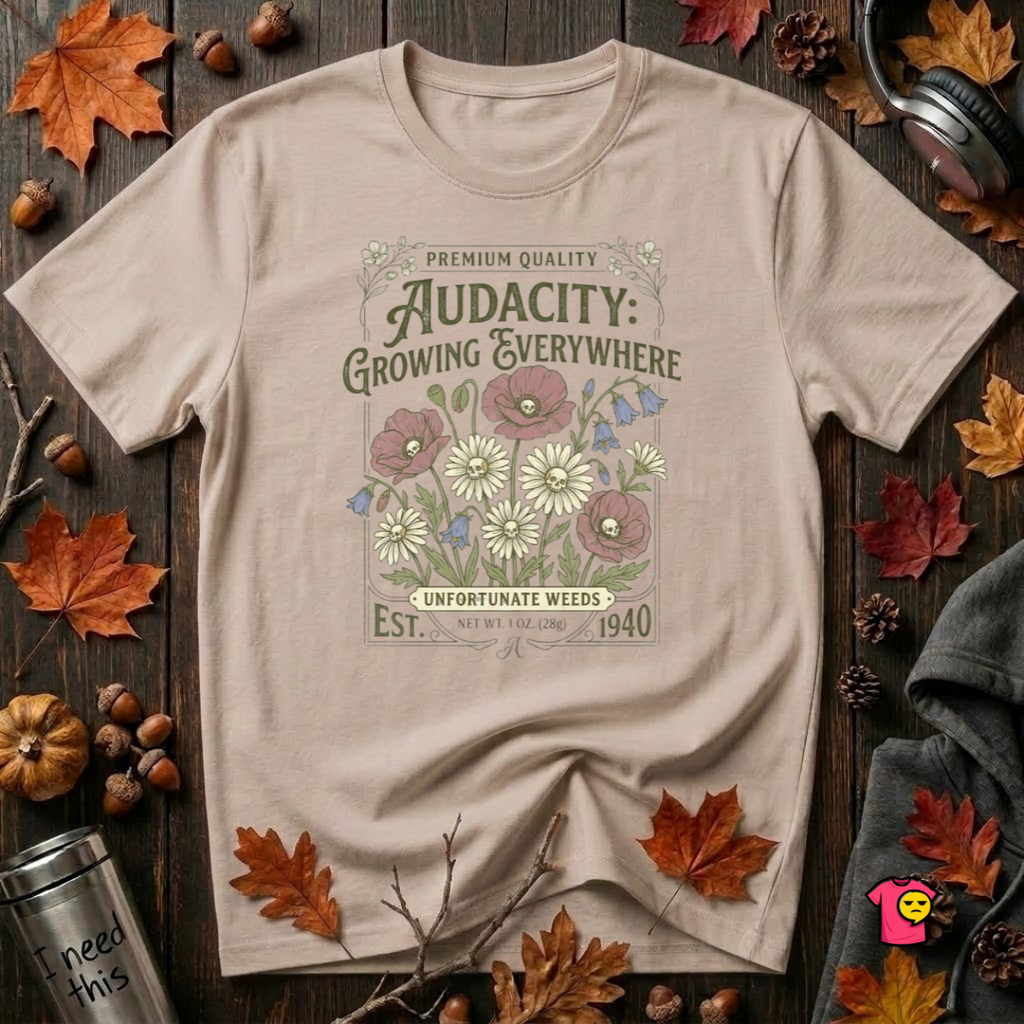 Audacity -- Growing Everywhere T-Shirt