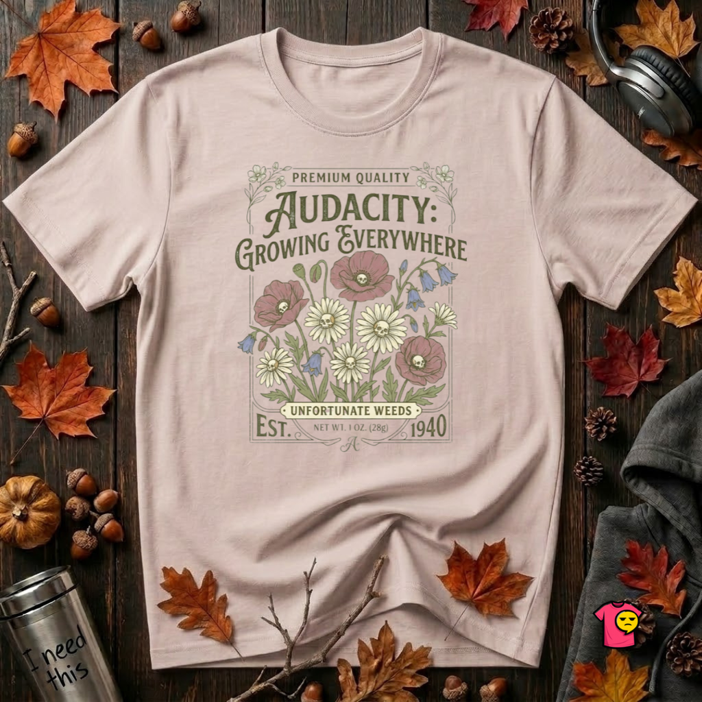 Audacity -- Growing Everywhere T-Shirt